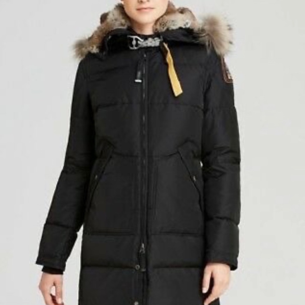 BLACK PARAJUMPER COAT